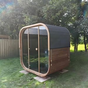 Cổ Điển Truyền Thống Ngoài Trời Bồn Tắm Spa Cá Nhân Gia Đình Xa Hồng Ngoại Carbon Bếp Phòng Tắm Hơi Hình Thùng Ánh Nắng Mặt Trời Phòng Tắm - Product Image 1