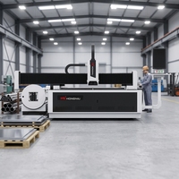 Machine de découpe laser à fibre Hongniu 6000W 4020 pour métal, acier inoxydable et plaque de carbone, fabriquée en Chine