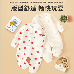 Les offres d'usine en gros à bas <span class=keywords><strong>prix</strong></span> pour les jolies grenouillères pour nouveau-nés de 0 à 3 mois, grenouillères pour bébés de style ours Pyjamas de costume rampants - Product Image 3