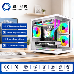 Ordinateur de bureau personnalisable OEM, Ryzen 7 <span class=keywords><strong>5700G</strong></span>, 8 Go, SSD 256 Go, graphismes Radeon, haute performance, pour le bureau et les entreprises - Product Image 1