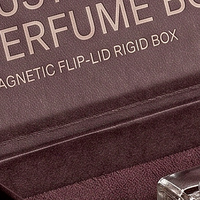 Boîte cadeau de parfum brun premium personnalisée et boîte magnétique pour parfum avec boîte en papier parfumé pour collection de parfums