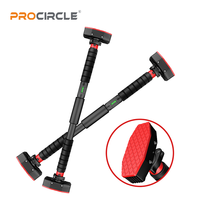 PB8109 Barre de traction réglable bras supérieur et entraîneur abdominal pour usage domestique Barre de porte pour tractions