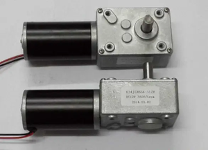 J80LYX001 Moteur à courant continu 24V 0,8Nm de couple 650 tr/min pour automatisation, aimant haute vitesse, montage sur bride de cadre 32mm, 100W - Product Image 3
