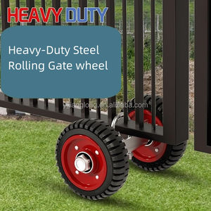 <span class=keywords><strong>Roulette</strong></span> à <span class=keywords><strong>ressort</strong></span> en caoutchouc de 200mm - Product Image 4