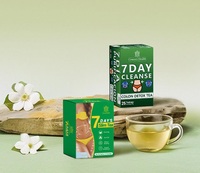 OEM 7 JOURS Cleanse Detox Tea Senna Leaf White Kidney Bean Perilla Leaf Cassia Seed Blended Colon Cleaning Health Tea