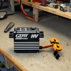 GDW BLS892HV 26KG Motor de dirección digital sin escobillas de alta velocidad para aeronaves con placa oscilante de acero de torsión (Metal) - Product Image 3
