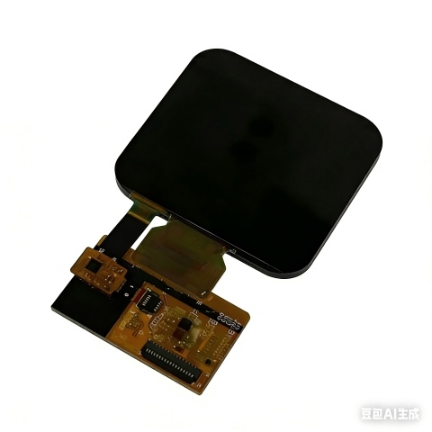 Visionox 2.16 Inch On-Cell AMOLED Display Module 480*480 Resolution QSPI/MIPI Interface CO5300 Driver with Capacitive Touch