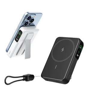 Banco de Energía Inalámbrico Magnético, Pantalla a Color TFT, Viene con un Cargador de Cable Integrado de 10,000 mAh y 22.5W <span class=keywords><strong>Fa</strong></span> - Product Image 1