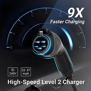 Cable de Carga Rápida para Vehículos Eléctricos Tipo 2 a Tipo 1, 32A, 3 Fases, Cable de Extensión para Cargador de Auto - Product Image 2