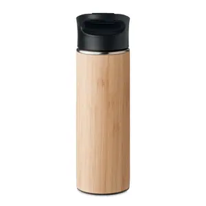 Thermos NANDA en bambou 450 ml, merchandising durable - Product Image 5