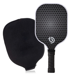 Juego de palas de pickleball, 2 raquetas, 4 pelotas con bolsa de transporte para entrenamiento, forma estándar, fibra de carbono, aprobado por la USAPA - Product Image 5