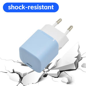 Распродажа, цветной логотип, мини-зарядное устройство <span class=keywords><strong>usb</strong></span> c с быстрой зарядкой 25 Вт, настенное зарядное устройство ЕС для мобильного телефона - Product Image 4