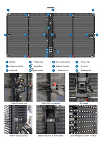 P3.91 đầy đủ màu sắc trong suốt <span class=keywords><strong>LED</strong></span> hiển thị Glass màn hình cho <span class=keywords><strong>LED</strong></span> quảng cáo <span class=keywords><strong>LED</strong></span> p3.91 Trong Suốt <span class=keywords><strong>LED</strong></span> hiển thị - Product Image 2
