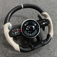 Volant sport en cuir et fibre de carbone pour Mercedes Benz GLE GLS GLC CLS W213 W222 W205 C63 W212 W176 W211