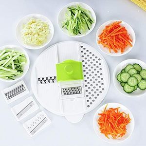 Hand Operated <b>Salad</b> Spinner Washing Colander Drain Manual Lettuce and Vegetable With Secure Lid Lock Rotary Handle - Product Image 4