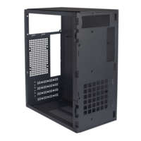 Casing Komputer Desktop Kantor Hitam ESGAMING OEM ODM, Mid Tower, Kecil, Berbahan Baja, untuk Gaming, Kantor, Rumah, dan Penggunaan Pribadi