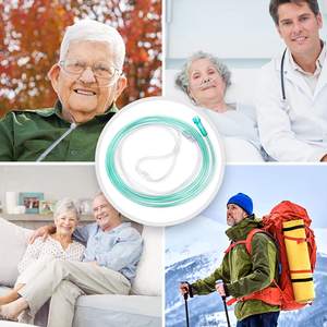 Kanula <span class=keywords><strong>Nasal</strong></span> Oksigen Grosir untuk Dewasa - 7.5 Ft, Bahan Lembut, Tahan Tekuk, Selang Ringan Shenzhen - Product Image 3