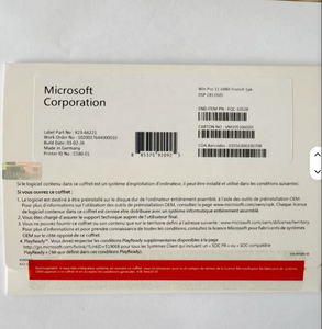 <span class=keywords><strong>Windows</strong></span> <span class=keywords><strong>10</strong></span>/11 <span class=keywords><strong>Pro</strong></span> OEM DVD, Activación 100% Online, Paquete Completo de <span class=keywords><strong>Windows</strong></span> 11 <span class=keywords><strong>Pro</strong></span> DVD, Envío Rápido - Product Image 1