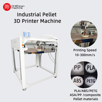 Imprimante 3D industrielle grand format FGF à granulés 1000mm*1000mm*1000mm pour pare-chocs de voiture, pièces automobiles, plastique, figurines humaines