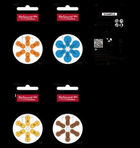 Nueva tendencia <span class=keywords><strong>de</strong></span> alta calidad Zinc Air Aparato Auditivo audífono baterías A10 electrodomésticos batería Boton Zinc Air 10 - Product Image 6