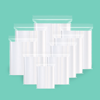 Sacs de Conservation Alimentaire Transparents Refermables, Sacs d'Emballage Alimentaire d'Extérieur avec Logo, Sacs en Plastique Refermables Personnalisables pour Céréales