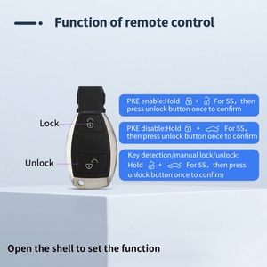 EASYGUARD Smart Key Keyless Entry with <b>Remote</b> Start PKE Passive Keyless Entry for 2014+ FBS4 Cars with Turn Key Start - Product Image 2