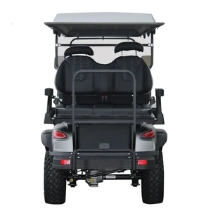 Voiturette de golf surélevée 6 places à 4 roues motrices, avec batterie lithium 2025, énergie nouvelle, frein à tambour hydraulique et phares LED - Product Image 3