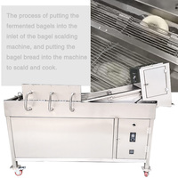 Nouvelle machine à frire automatique électrique pour frites, bagels et pain, avec bande transporteuse continue, haute efficacité, portable