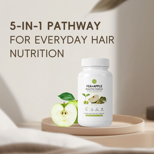 Suplemen Serat Herbal untuk Perawatan dan Pemeliharaan Pertumbuhan Rambut, Pil Kunyah Rambut untuk Dewasa (Grosir) - Product Image 3