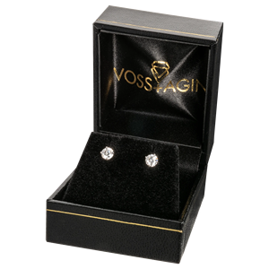 Pendientes de Diamantes Cultivados en Laboratorio de 0.50 CTW en Oro Blanco o Amarillo de 14K, G Vs - Product Image 1