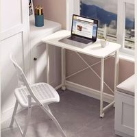 Bureau de réception exécutif mural moderne en fer et bois, extensible, pour villas et bureaux à domicile Meida MD-BGZ04