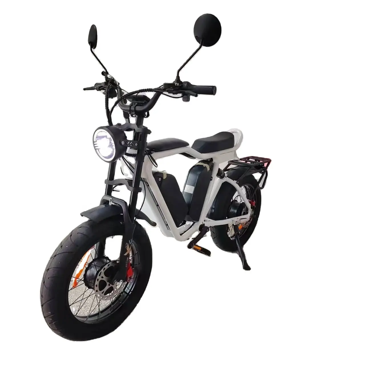 จักรยานไฟฟ้า yolin แบตเตอรี่คู่52V 44Ah yolin เบรคไฮดรอลิกจักรยานไฟฟ้า60kmh เร็วมอเตอร์คู่แบตเตอรี่2000วัตต์