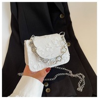 Sac à bandoulière de luxe rétro mini pour femme, tendance, avec chaîne, fermeture magnétique antivol, portefeuille à l'épaule, vente chaude