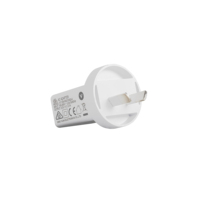 Chargeur USB-C Prise EU pour SAA CE FCC ETL Chargeur Portable DC 5V 2A 10W Prise US/EU Lumière LED pour iPhone Petit Appareil