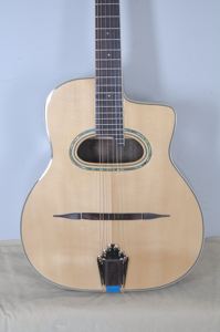 Guitare <span class=keywords><strong>Gypsy</strong></span> <span class=keywords><strong>Jazz</strong></span> faite à la main en Chine pour gauchers (AGJ200) - Product Image 4