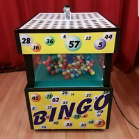 Máquina de Bingo con Pantalla Digital, Consola de Juego de Bingo Eléctrica para 75/90 Bolas, Ideal para Reuniones y Promociones