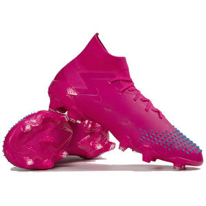 Chaussures de sport confortables à lacets pour hommes et femmes, idéales pour l'entraînement de football et de soccer en extérieur, pour les saisons estivales et hivernales - Product Image 2