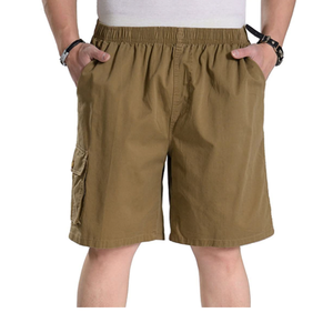Shorts Cargo Décontractés Homme de Qualité Supérieure 100% Coton Confortables Tendance Ample Taille Élastique Personnalisable Taille XS Style Urbain - Product Image 3