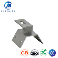 Accessoires solaires ZhiBoDa, support de panneau solaire en aluminium durable pour système solaire de toit