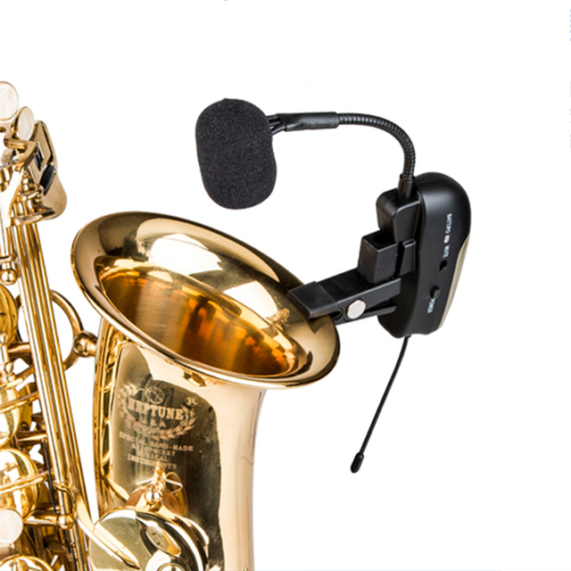 Aishangda EX Series Wireless Microphone One-to-Two and One-to-Four for Saxophone/Violin Players