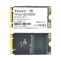 Vaseky Hard Disk SSD SATA 3 Kecepatan Tinggi 256GB 512GB 1TB Internal M.2 NGFF 2242 untuk Notebook