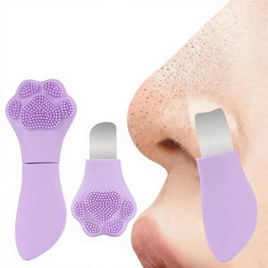 Hot Selling Colorful Silicone Cat Paw Facial Brush Soft Manual <b>Blackhead</b> <b>Remover</b> for Gentle Skin Cleansing & Exfoliation - Product Image 1