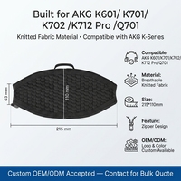 Housse de protection en tissu tricoté pour écouteurs AKG K601 K701 K702 K712 Pro Q701