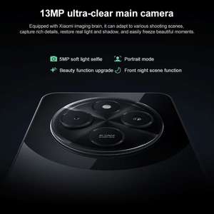 Téléphone mobile 14C, 8 Go + 256 Go, écran 6,88 pouces, téléphone HyperOS, smartphone 4G Octa Core - Product Image 2