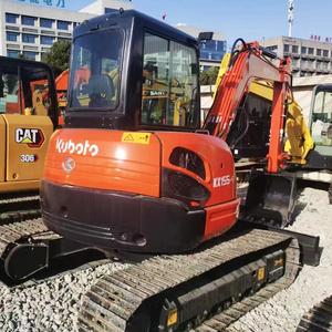 Excavadora Usada Original de Japón Kubota KX155-5, Excavadoras de 5 Toneladas, Alta Eficiencia, Alta Calidad, Bajo Precio, 155 161 163 165 - Product Image 5