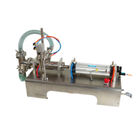 Machine de remplissage pneumatique de pâte liquide épaisse avec la trémie 100-1000ml de pression atmosphérique