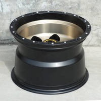 Jantes tout-terrain Jiangzao 4x4 6x139,7, jantes de 15 pouces à 6 trous, noires pour Jimny Renegade Nissan