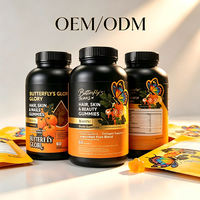 Gummies protéinés aux baies mélangées avec biotine, collagène et multivitamines pour femmes – Complément sous marque privée