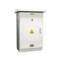 Armoire de distribution secondaire IP54 d'usine CFD 380V 200A, appareillage basse tension en acier au carbone avec serrure intelligente, finition RAL7035 en poudre