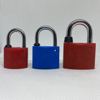 Serrure de boîte à compteur électrique IS - Serrure à clé universelle, étanche, à ouverture complète, avec anse courte/longue, à levier unique
